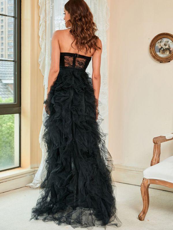 Vestido Preto Celebridade Angel