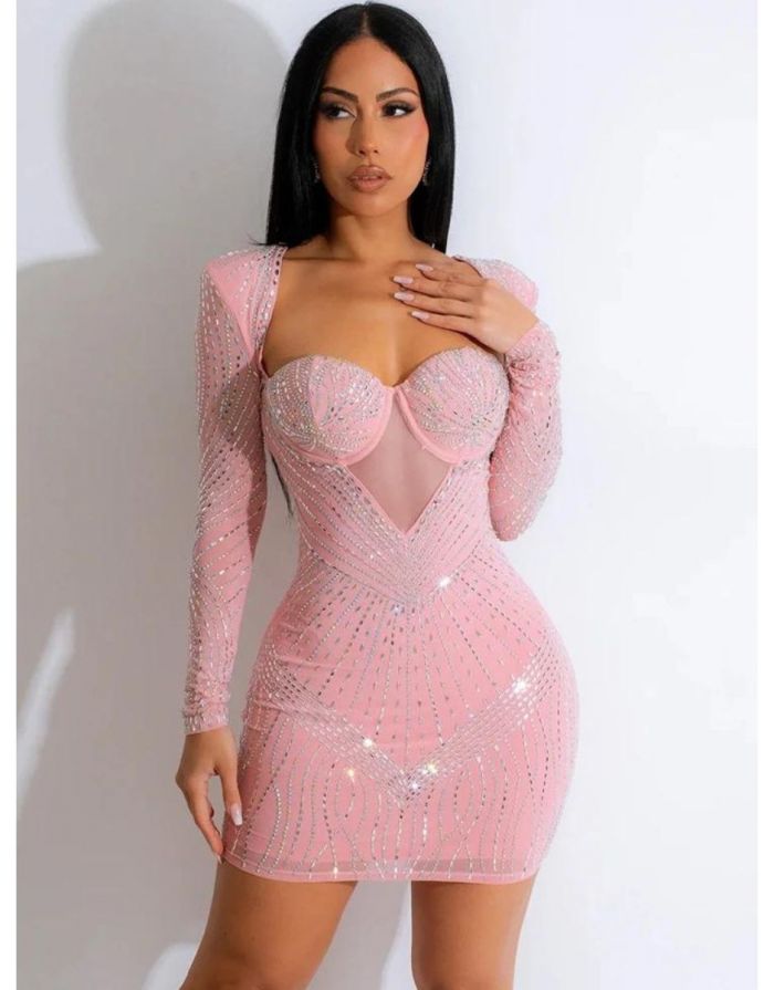 Vestido Rosa Cecília