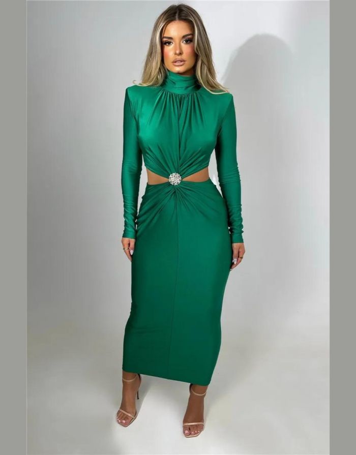 Vestido Verde Midi Annie