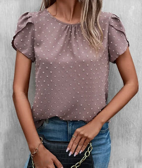 Blusa Rosa Doçura Suíça