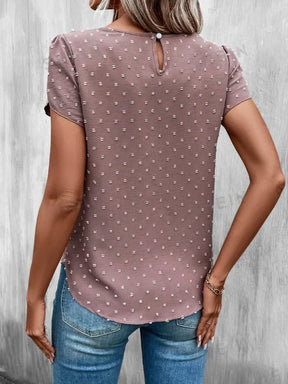 Blusa Rosa Doçura Suíça