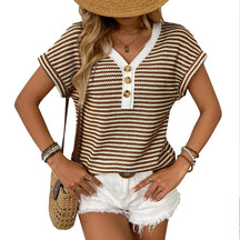 Blusa Vintage Listras Retrô