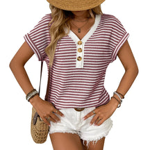 Blusa Vintage Listras Retrô