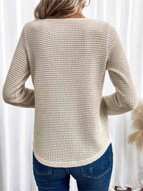 Blusa de Renda com Manga Longa