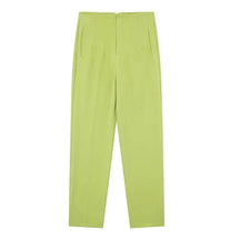 Calça Slim Alfaiataria Cintura Alta