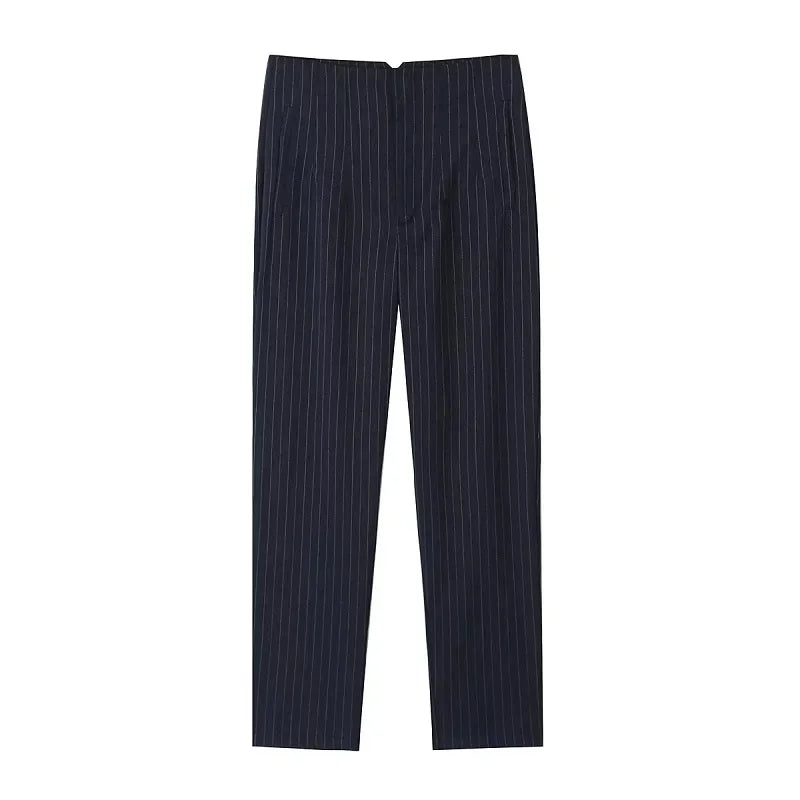 Calça Slim Alfaiataria Cintura Alta