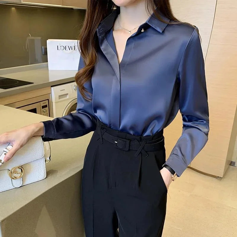Camisa Casual com Gola Clássica