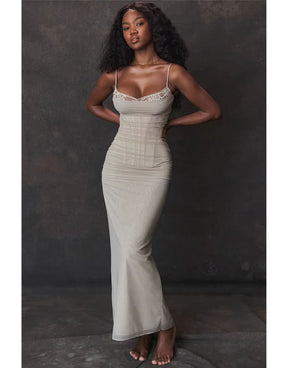 Vestido Longo Sensualidade Dupla