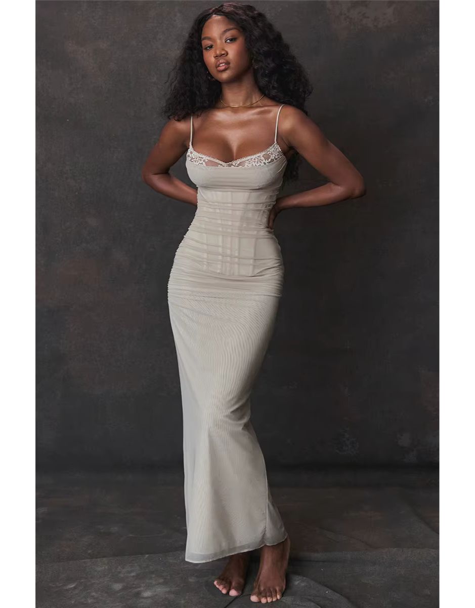 Vestido Longo Sensualidade Dupla
