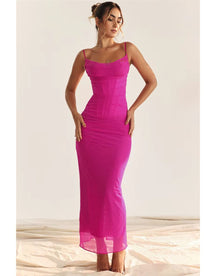 Vestido Longo Sensualidade Dupla
