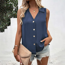 Regata Feminina Chiffon Casual Summer