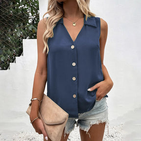 Regata Feminina Chiffon Casual Summer