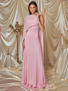 Vestido Rosa Longo Bella Aura