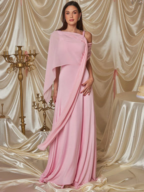 Vestido Rosa Longo Bella Aura
