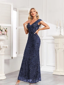 Vestido Longo Brilho Divino