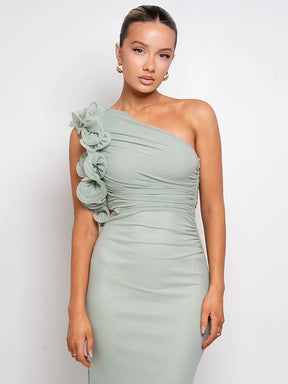 Vestido Longo Flor de Encanto