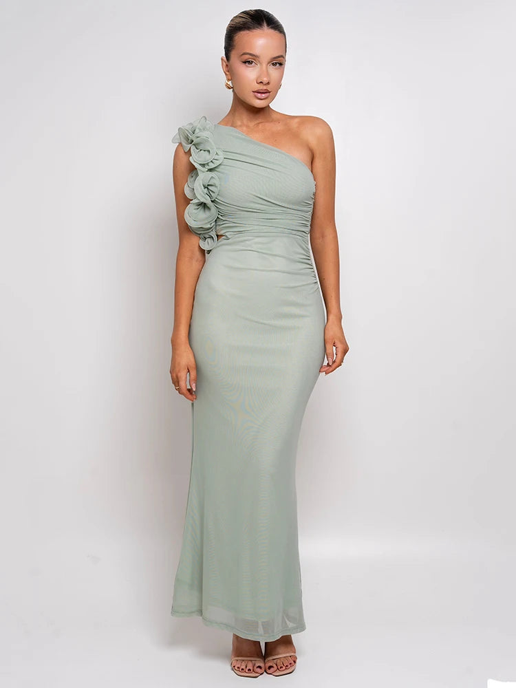 Vestido Longo Flor de Encanto
