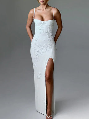 Vestido Longo Floralis Nocturna