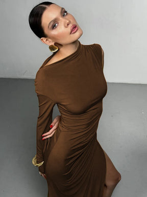 Vestido Longo Impacto Urbano
