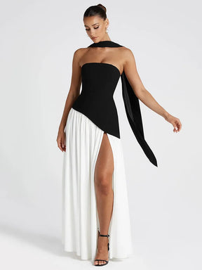 Vestido Longo Magnética Decote Ousado
