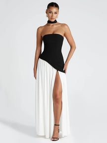 Vestido Longo Magnética Decote Ousado