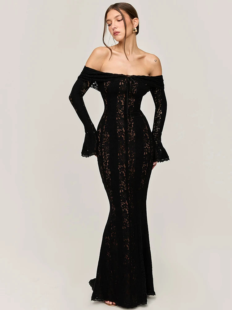 Vestido Longo Renda Encantada