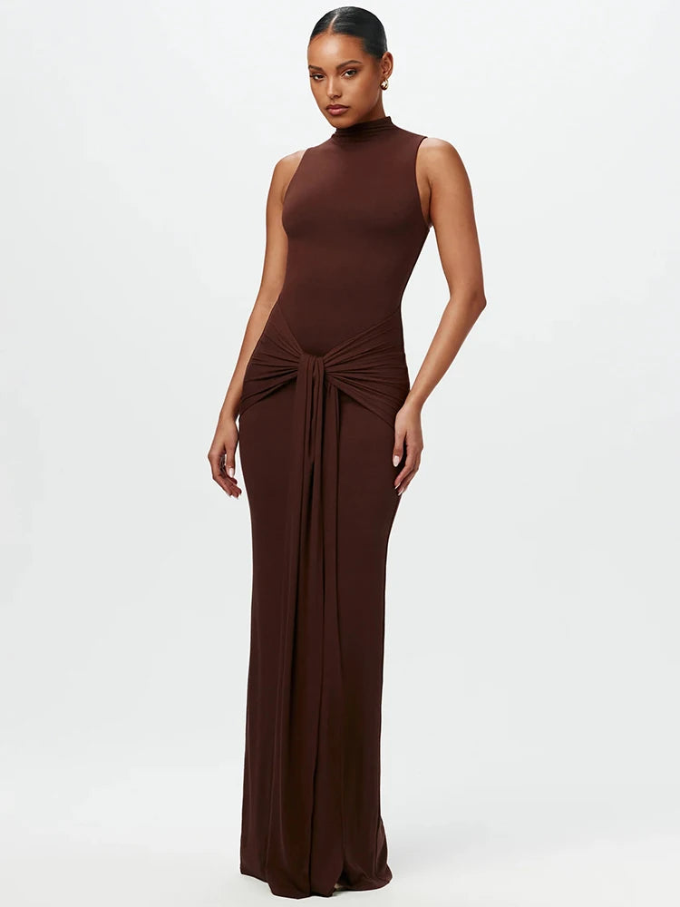 Vestido Longo Silhueta Moderna