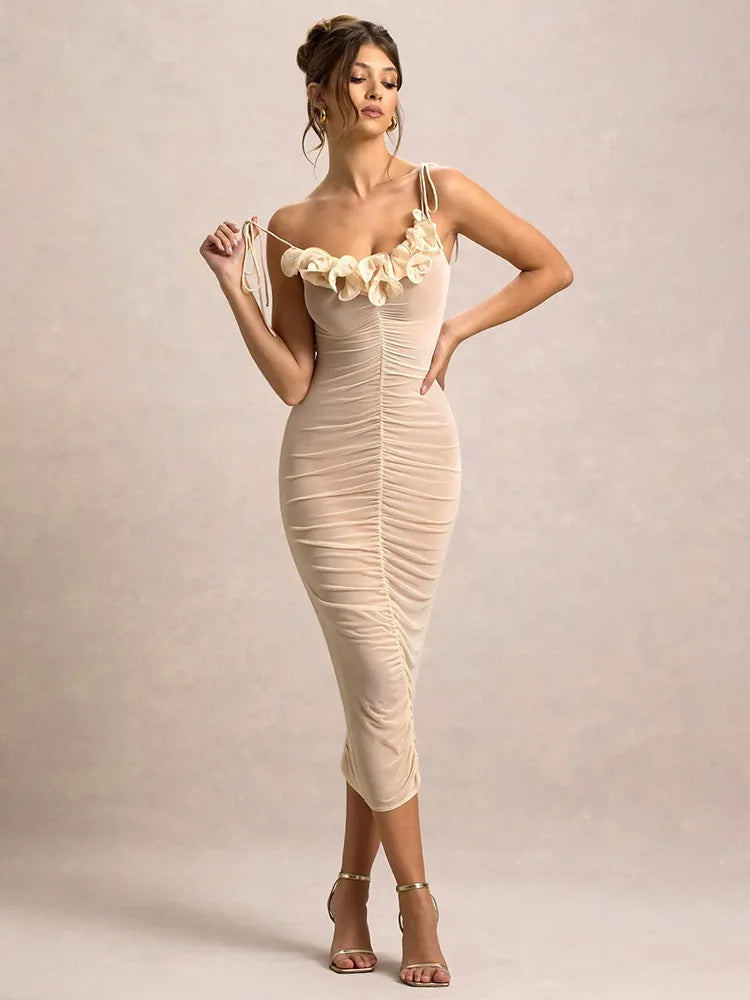 Vestido Midi Brisa de Verão