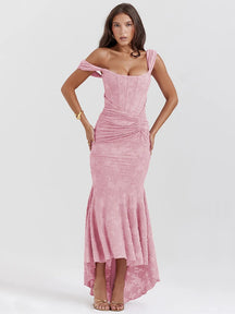 Vestido Midi Luar de Paetês