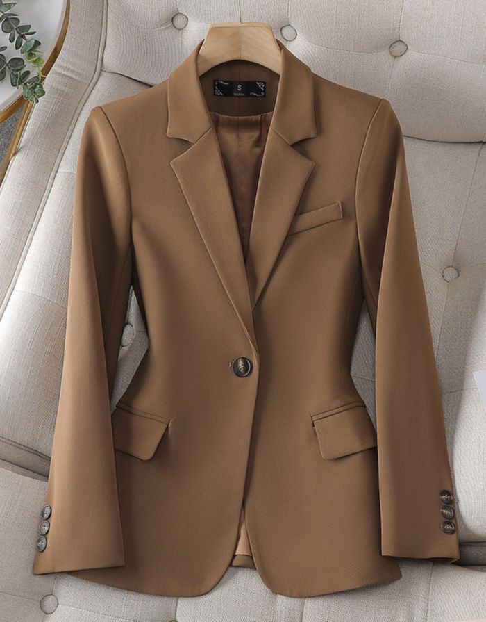 Blazer Coffee Feminino Belle