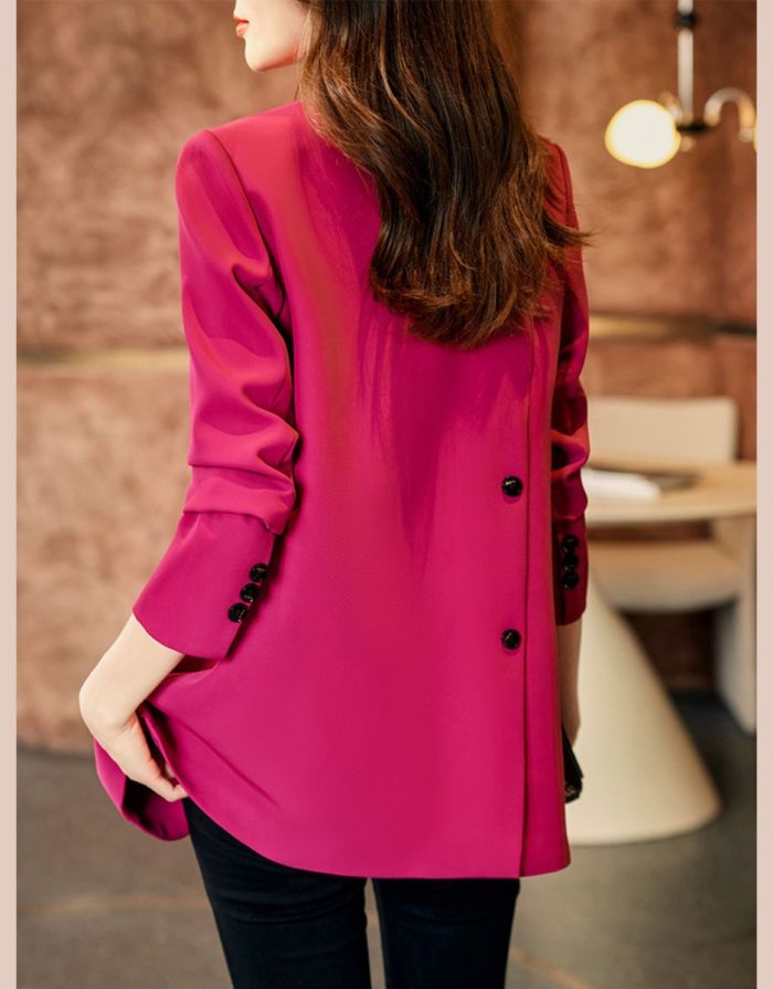 Blazer Pink Feminino Gabbi