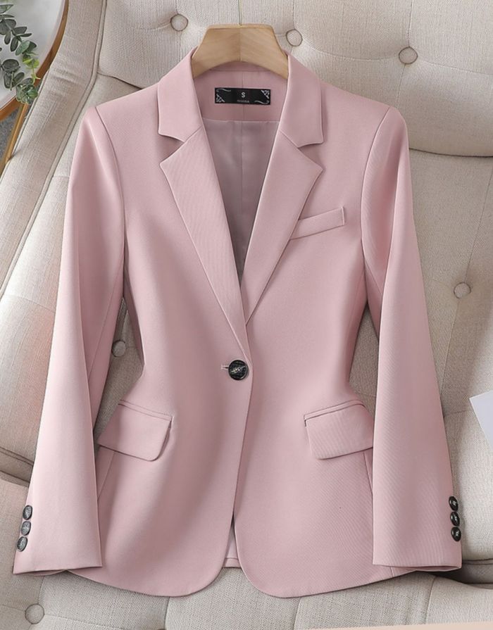 Blazer Rosa Feminino Belle