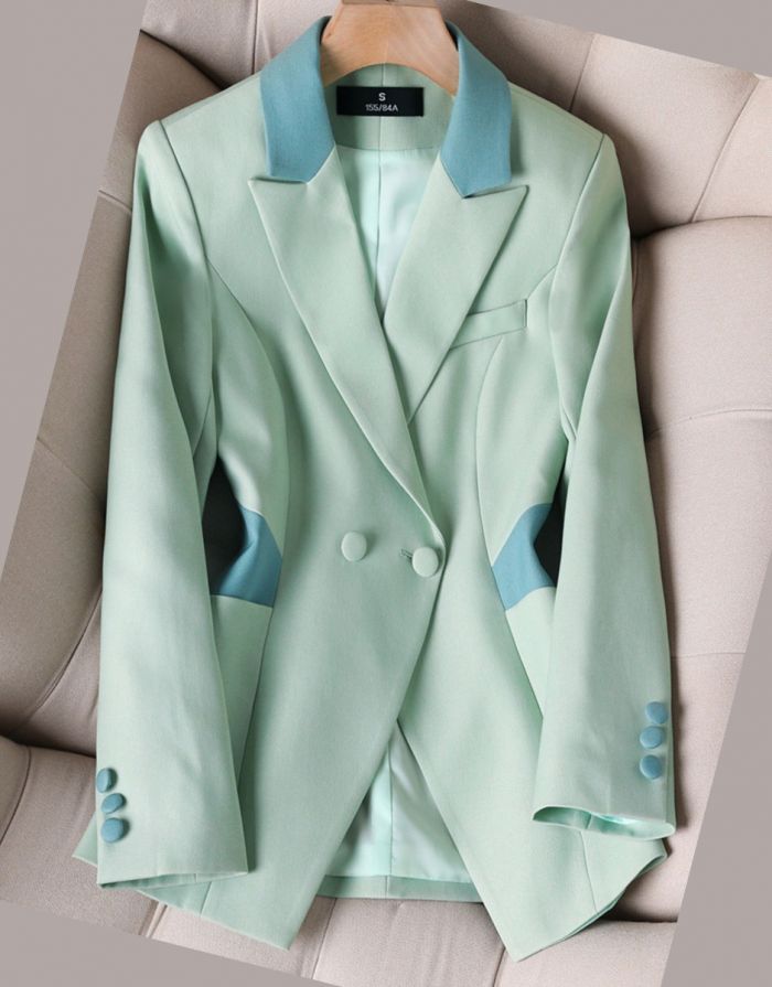 Blazer Verde Feminino Dominic