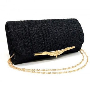 Bolsa Feminina Clutch Preta Versatile