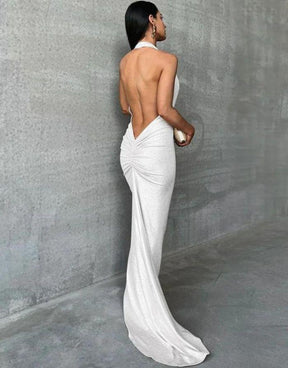 Vestido Maxi Deep V