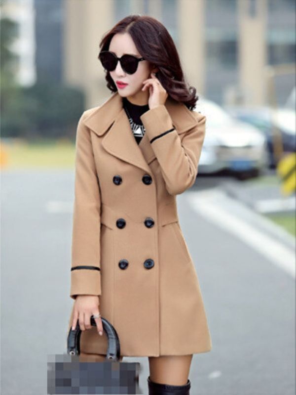 Trench Coat Feminino Bege Marjorie